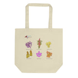 Costa Rican Flower Catalog Tote